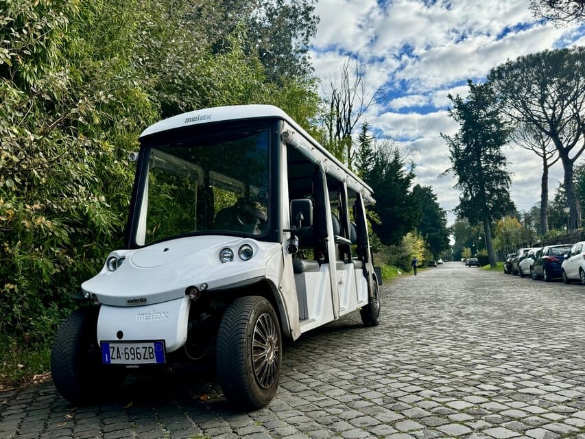 Rome: Private Golf Cart Tour of Appian Way & Catacombs - What It Feels Like to Be on the Tour