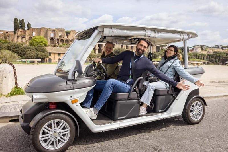 Rome: Private Golf Cart Tour with Driver - The Itinerary Breakdown