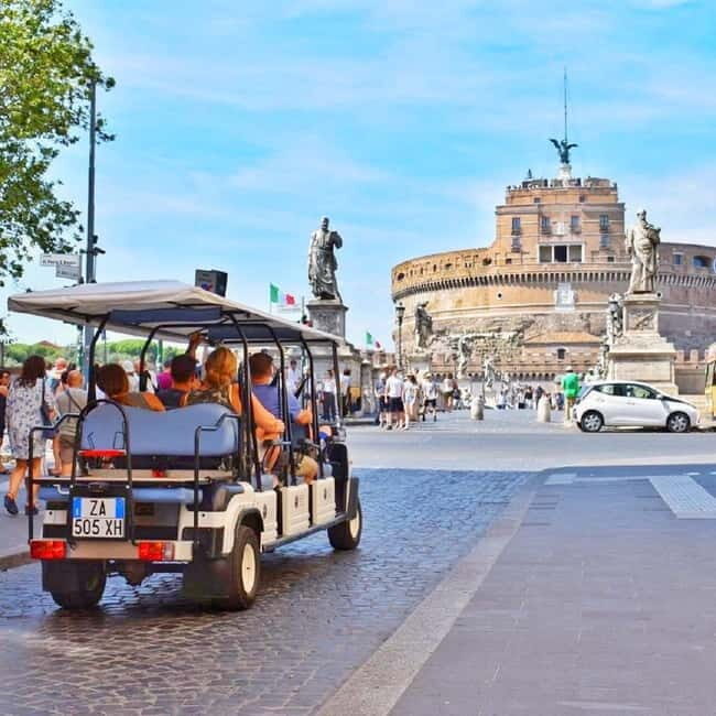 Rome: Private Golf Cart Tour with Local Guide and Gelato - What’s Included and How It Works