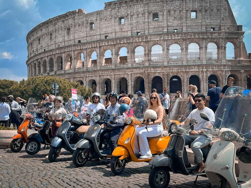 Rome: Vespa Tour with Local Guide and Tiramisu Treat - Key Points