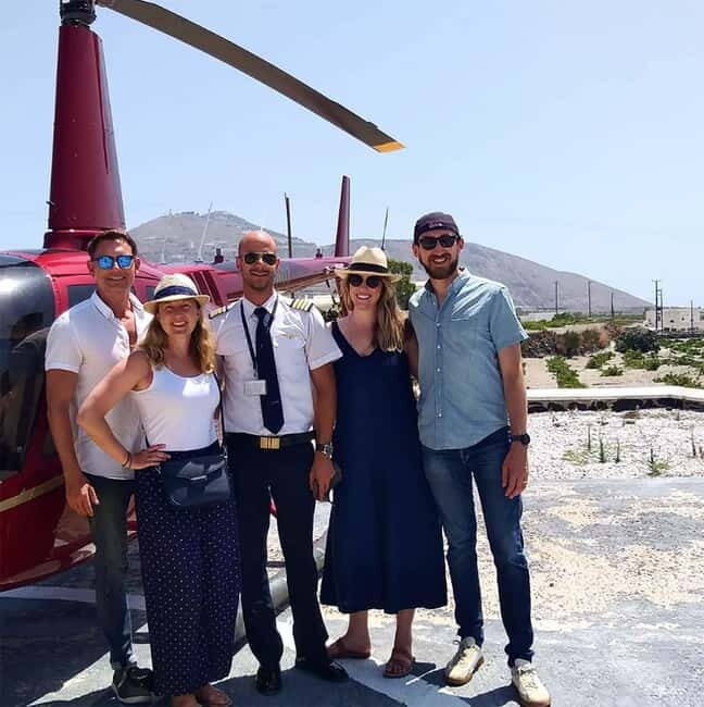 Santorini: 30 Minute Private Helicopter Flight - Detailed Breakdown of the Itinerary