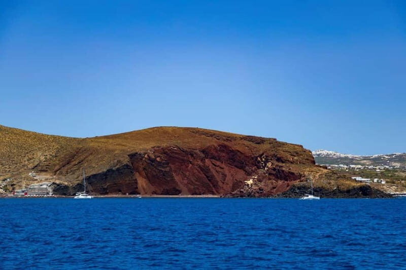 Santorini: Catamaran Cruise with Fresh Meal & Open Bar - Itinerary in Detail