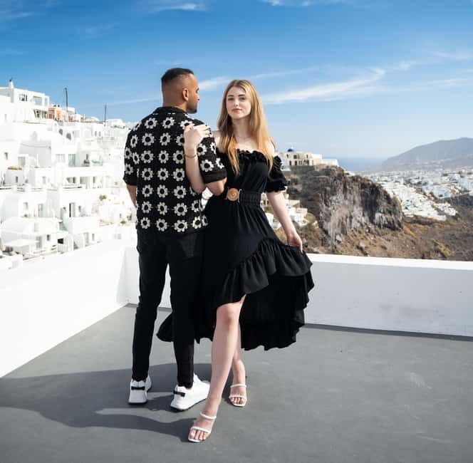 Santorini Couple Photo Session - The Perfect Fit for Certain Travelers