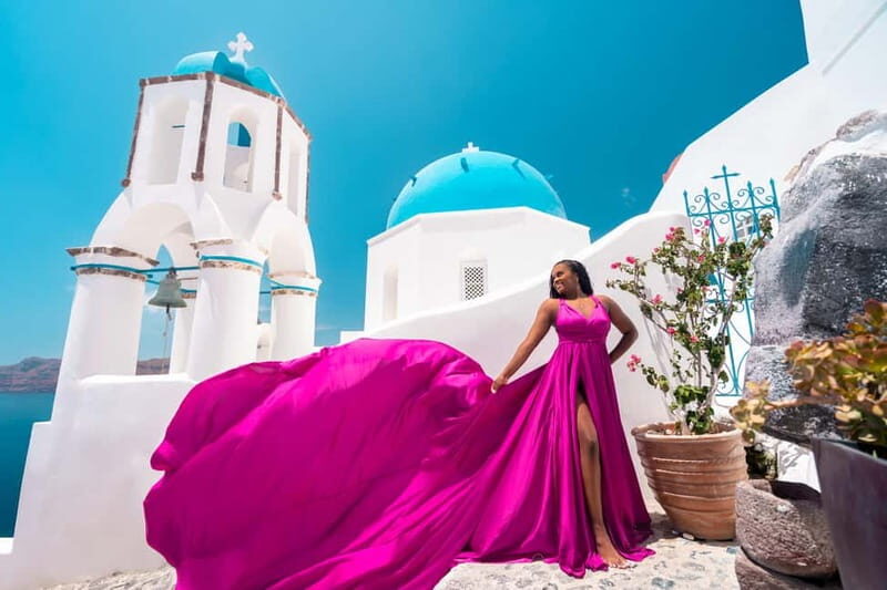 Santorini Flying Dress Photoshoot - What Makes This Photoshoot Special?