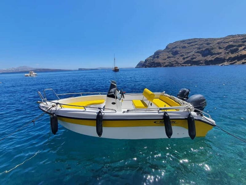 Santorini: license free boat in Santorini - What Travelers Are Saying