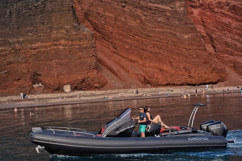 Santorini : Luxury Rib rental with Captain & Fuel included - What Makes This Tour Stand Out