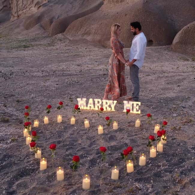 Santorini: Vlychada Beach Romantic Proposal Package - Why the Setup Matters