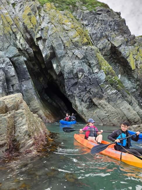 Sea Kayaking around Bray Head with Pictures - The Equipment and Safety