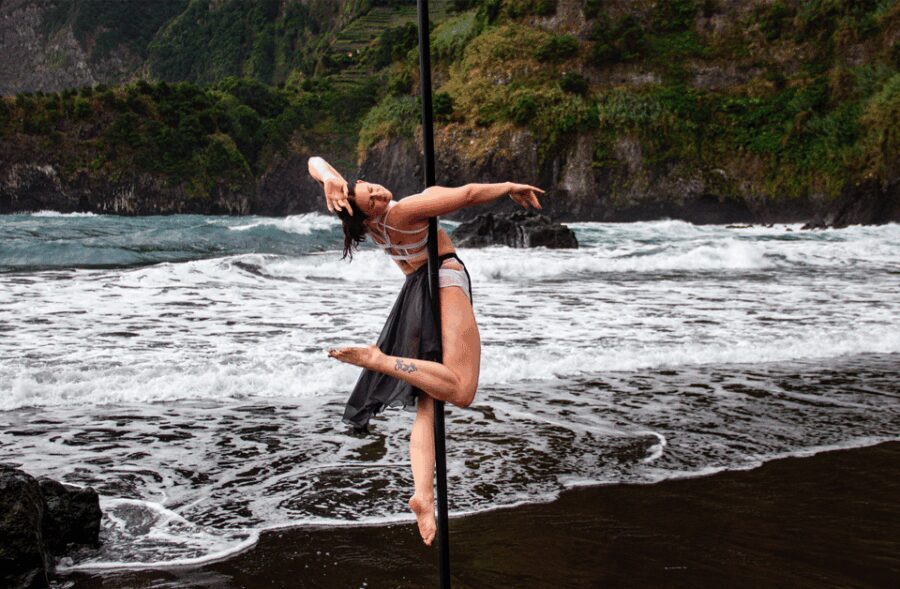 Seixal Black Sand Beach Pole Dance Photo & Drone Shooting - Why You Might Love This Experience