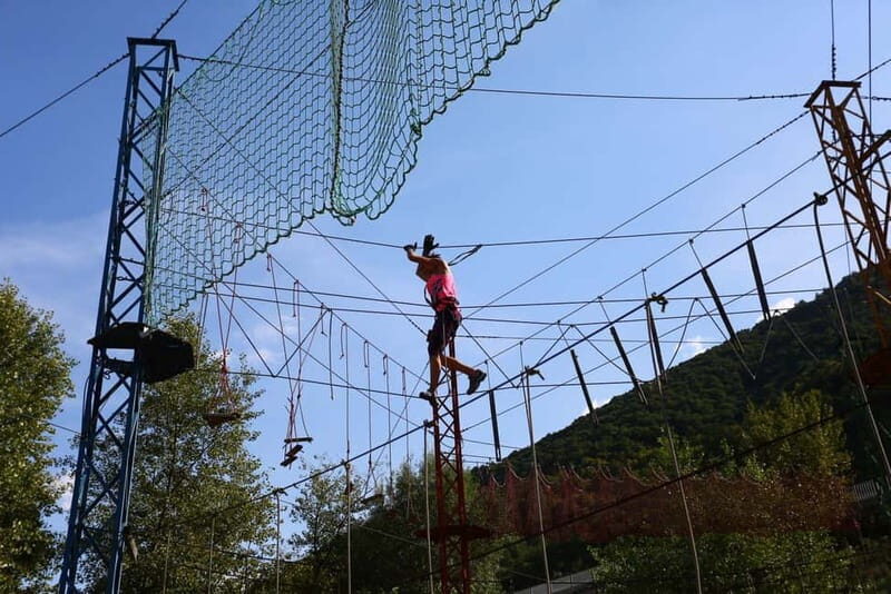 Simitli: Rope garden, zipline and rafting on Struma - The Itinerary Breakdown