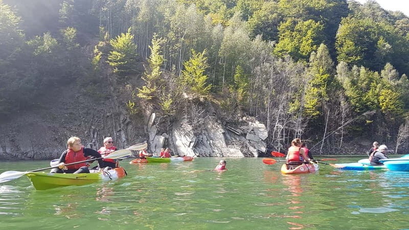 Siriu Lake Kayaking and Via Ferrata - The Mountain Rest and Lunch Break