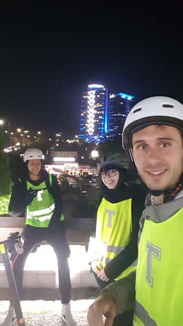 Sofia: Night Electric Scooter Guided Tour - Exploring the Stops