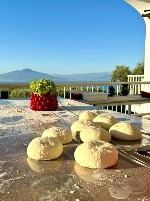 Sorrento: Pizza Making Class with Nino - The Scenic Terrace and Atmosphere