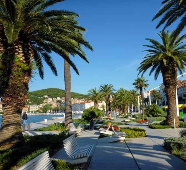 Split and Salona Cultural Heritage Day Tour from Trogir - Transportation and Group Size