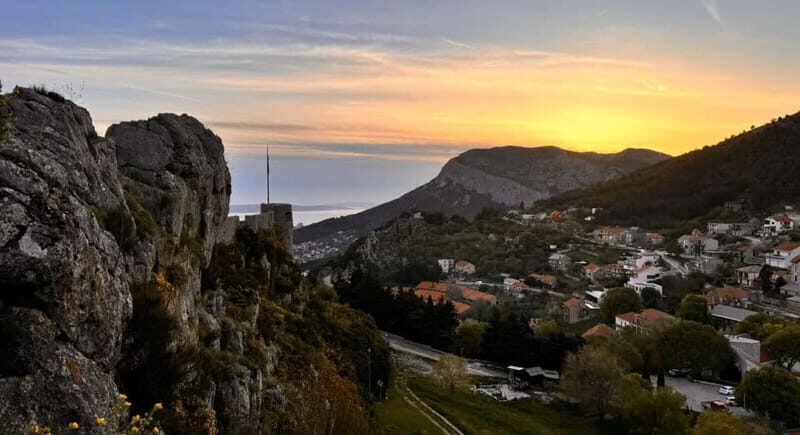 Split: City Sightseeing Evening Sunset Tour in Klis - An Overview of the Itinerary