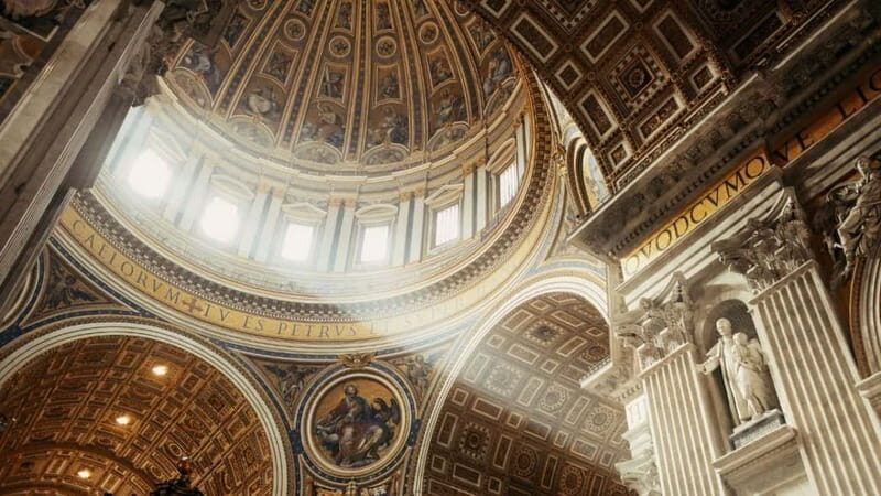 St. Peter's Dome Climb, Basilica and Vatacombs Tour - The View from the Top