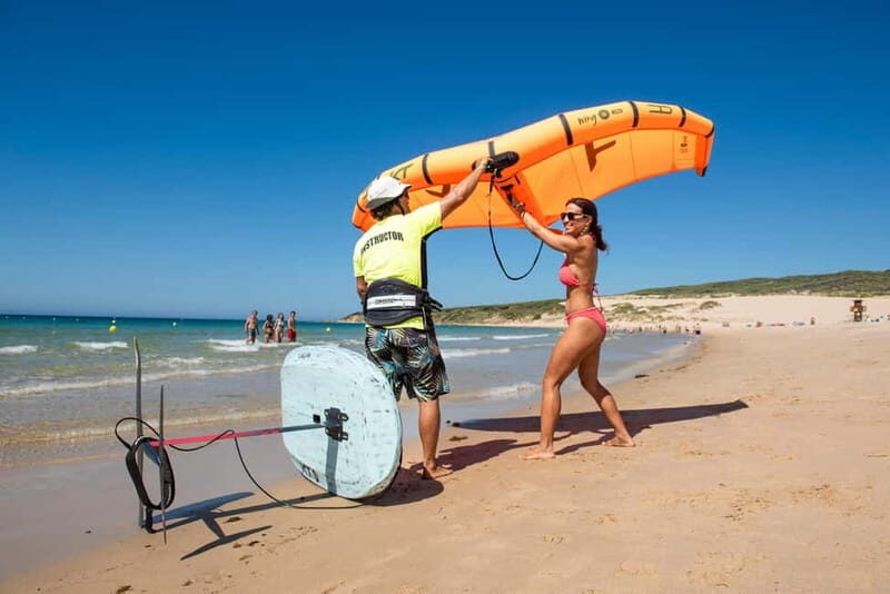 Tarifa, Cadiz: Wingfoil lessons for all levels. Children and adults - How the Lessons Are Structured