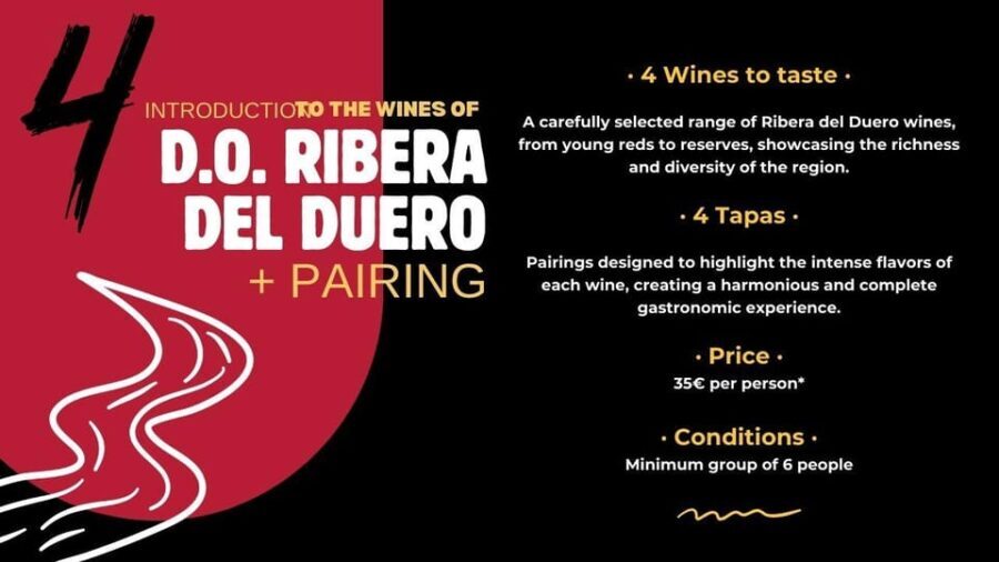 Tasting: Introduction to Wines of D.O. Ribera del Duero - Exploring the Experience