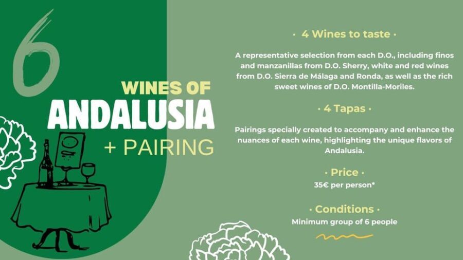 Tasting: Wines of Andalusia and Pairing - Who Will Enjoy This Tour?