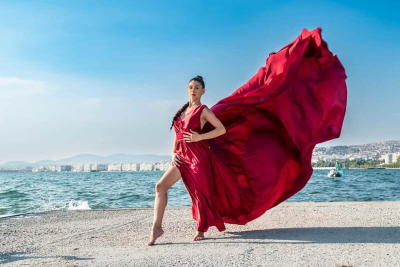 Thessaloniki: Flying Dress Photoshoot - What to Expect From the Photoshoot