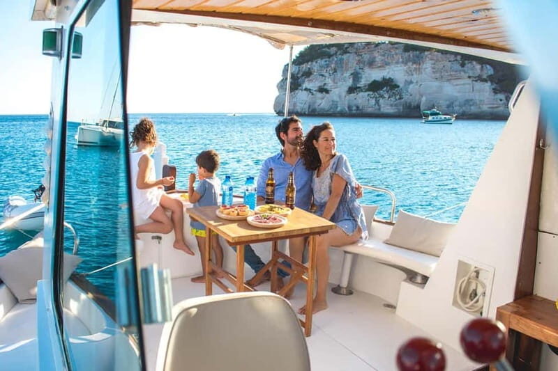 Traditional boat 10 beaches in the south of Menorca. Snorkeling, SUP and drinks - An In-Depth Look at the Menorca South Coast Boat Tour