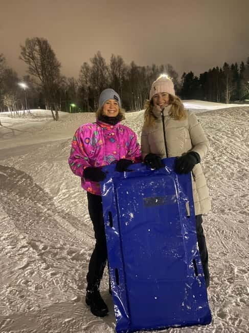 Tromsø: Snow Sledding, Mini Skiing, Lasso and Reindeer Hides - Who Will Love This Tour