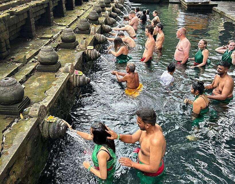 Ubud: Alas Harum, Tirta Empul, Tukad cepung, Dedari - Tirta Empul: Sacred Water Spring & Spiritual Ritual