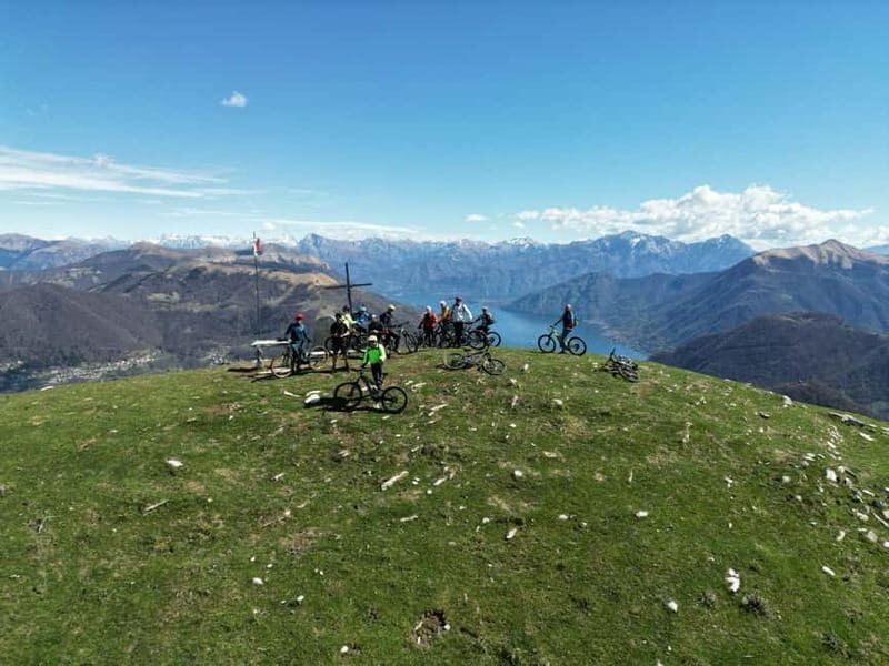 Valle Intelvi - Mt. Crocione: E-bike tour above Lake Como - The itinerary in detail