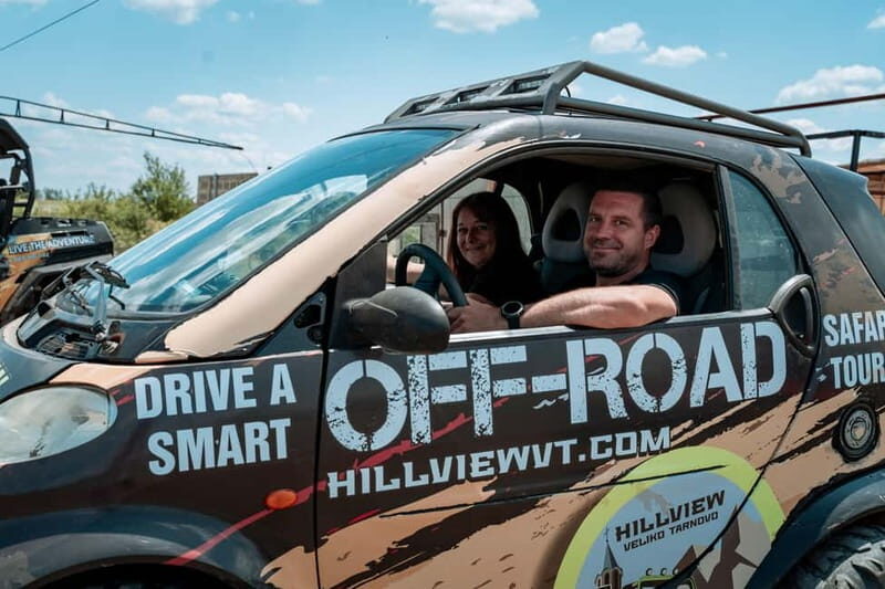 Veliko Tarnovo: Off-Roading in Jeep Daihatsu or Smart ForTwo - What to Expect