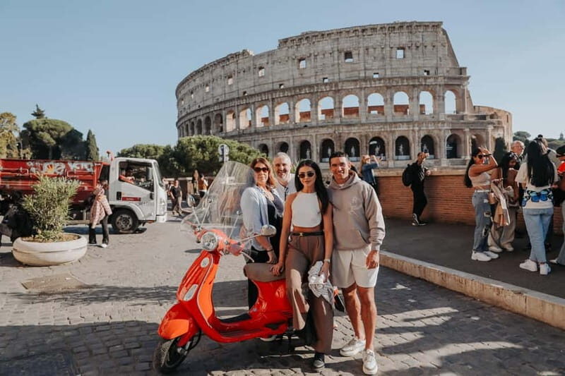 Vespa Tour in Rome Streets with Professional Photography - The Riding Experience & Photography