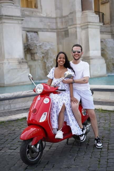 Vespa Tour with Professional Photography in Rome - The Itinerary Breakdown