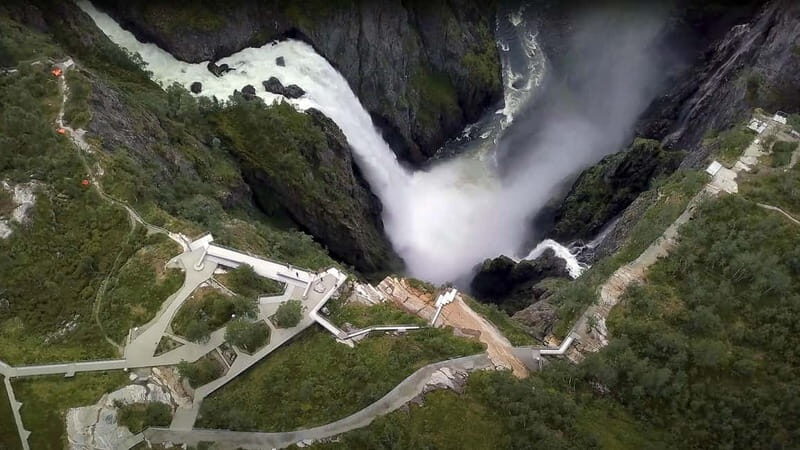 Vøringsfossen Waterfall  the Grand tour of Hardanger Fjord - FAQs