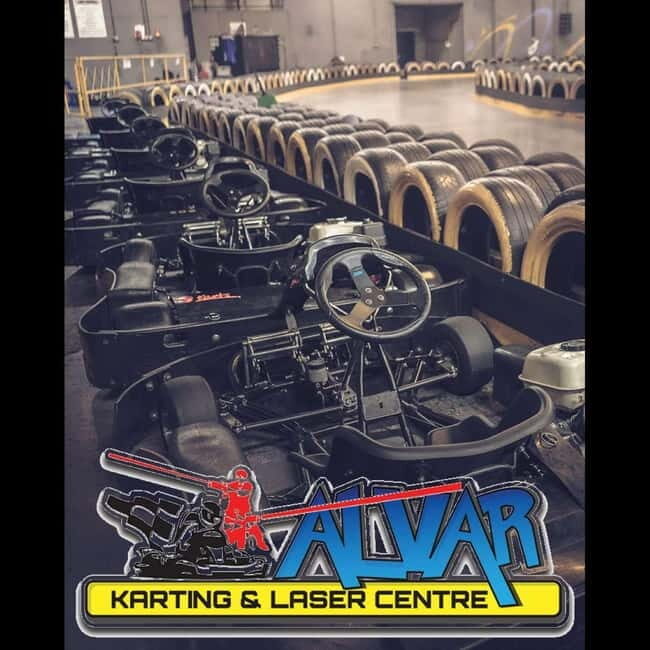 Walsall: Karting 15 min with free 20 min laser tag - Key Points
