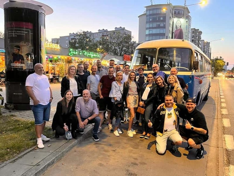 Warsaw: "Cheers on Wheels" Vodka Tasting Tour by Retro Bus - What’s Included & What’s Not