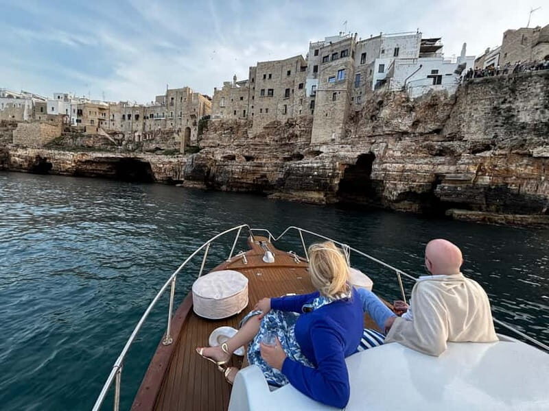 Wooden Gozzo Tour with Aperitif Towards the Beautiful Coast of Polignano - Itinerary Breakdown: What You’ll See and Do
