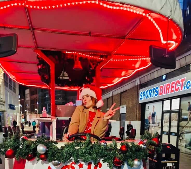 X Mas Party Bike Sparkle Tour (with free Santa hat!) - Itinerary and Stops