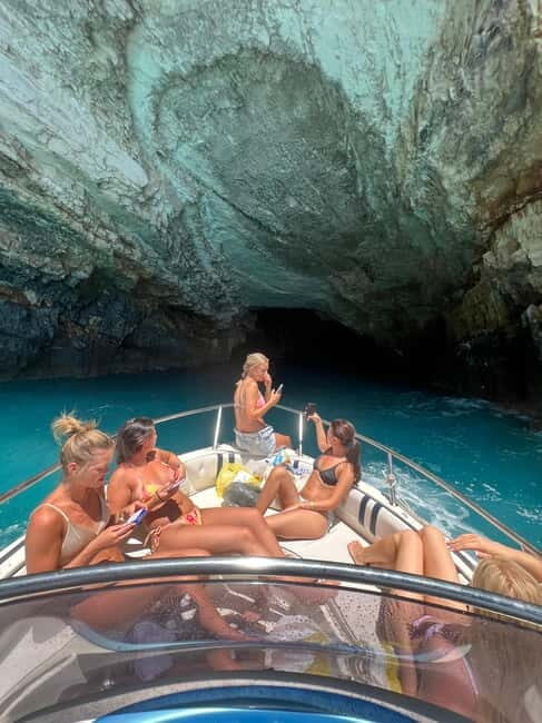 Zakynthos: Laganas Bay, Myzithres & Turtles Speedboat Tour - The Itinerary in Detail