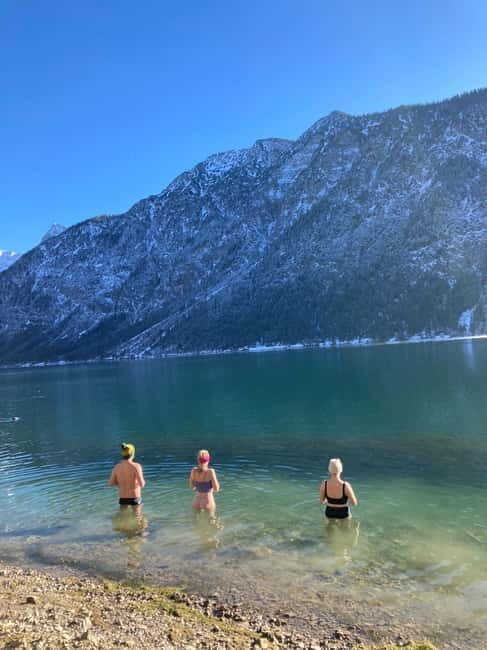 Get the cool Kick: Ice bathing in the mountain lake - What to Expect at Each Step