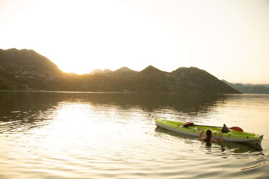 Skadar Lake: Individual Kayaking, hidden canals and swimming - The Value of a Kayaking Adventure