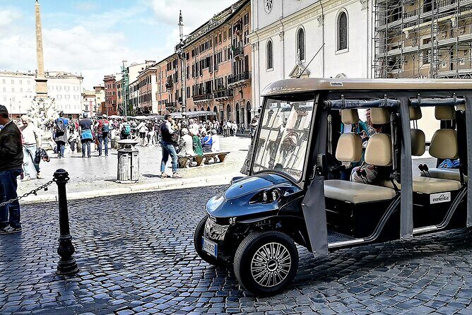 3-Hour Highlights Private Luxury Golf Cart Tour in Rome - Transportation and Comfort