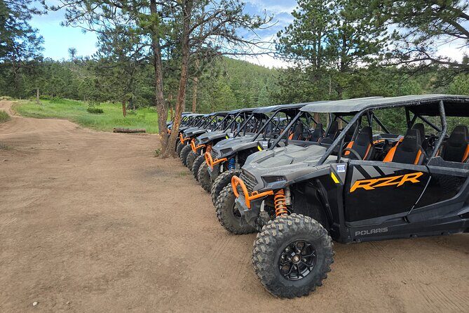 4 passenger UTV ride on mountain trail in Estes Park - The Sum Up