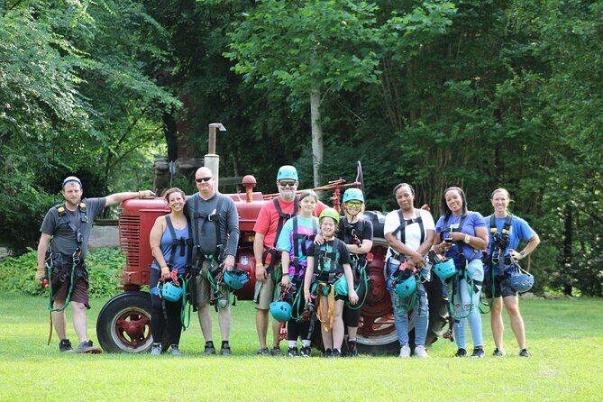 7 Line Waterfall Canopy Zipline Course - The Experience – From Check-In to Zipping