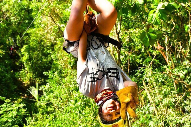 Adrenaline Ecopark in the Cancun jungle: Ziplines, ATVs, Cenote - Key Points