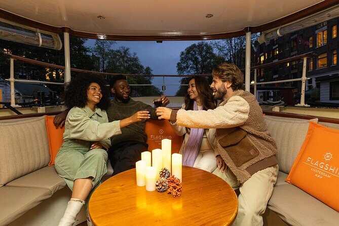 Amsterdam Light Festival: Canal Cruise Covered Saloon Boat - Authentic Traveler Insights