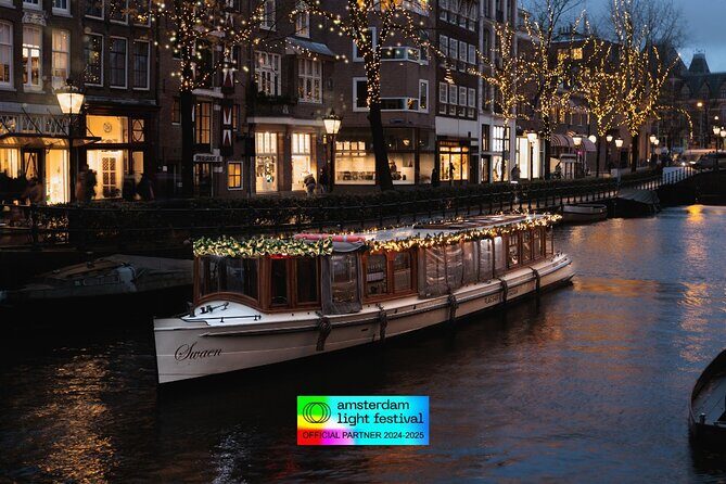 Amsterdam Light Festival: Canal Cruise Covered Saloon Boat - Weighing the Pros and Cons