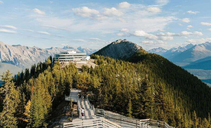 Banff Gondola, Banff Town, Lake Minnewanka, Bow Falls - Bow Falls: Power and Hollywood Glamour