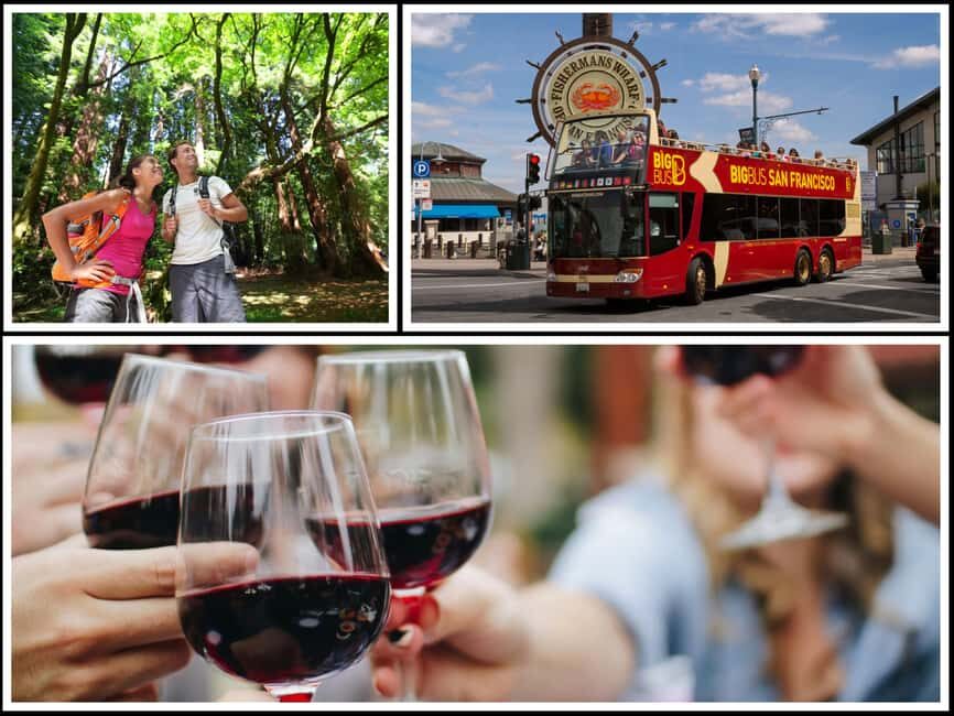 Best of SF: Wine Country, Redwoods, and Hop-on Hop-off Tour - The City: Hop-on Hop-off Bus Tour