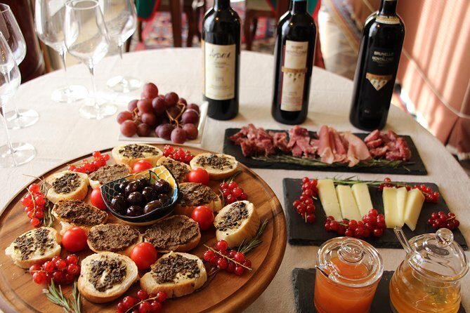 Brunello di Montalcino Wine Tasting with Tuscan appetizer in ancient residence - An Authentic Wine Journey in Siena: What to Expect