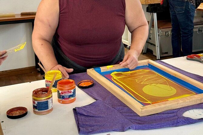 BYOT-shirt Screen Printing Workshop - Meeting Point and Practical Details