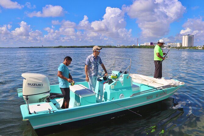 Cancun Fly Fishing large boat - The Itinerary and What to Expect